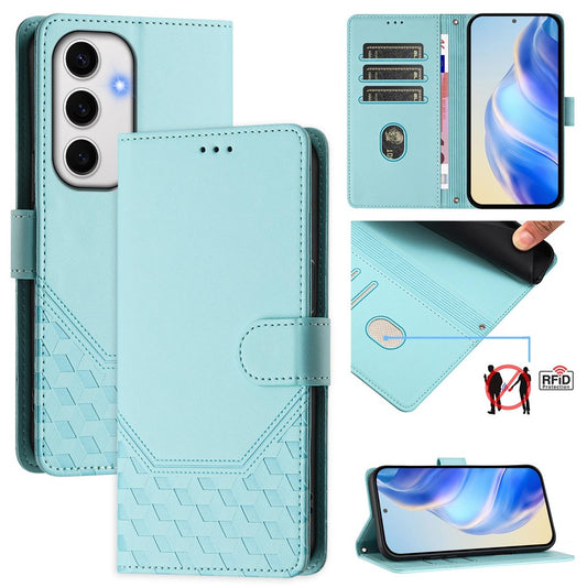 Galaxy S24 FE Lederhülle mit Riemen & RFID-Schutz