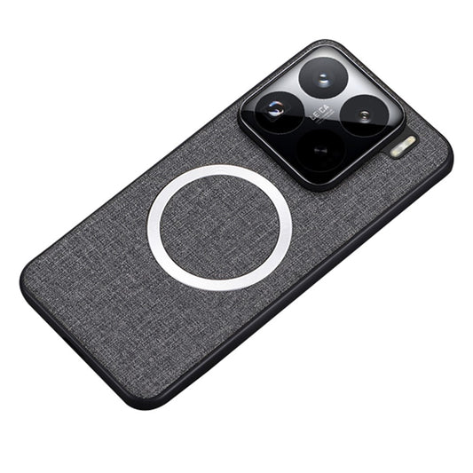 Xiaomi 15 Handyhülle – Magnetische , sturzsichere TPU + Stoff-Rückseite