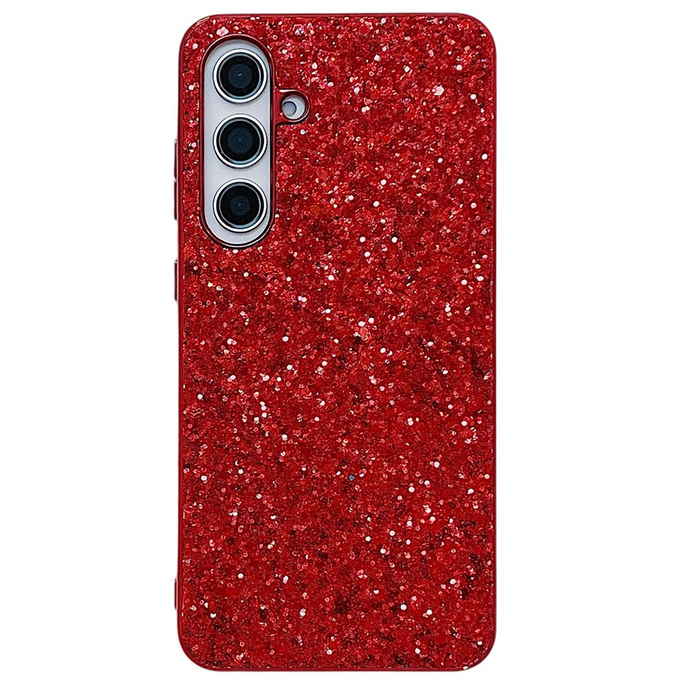Galaxy S24 FE Schutzhülle – Funkelnde Glitzer-Rückseite