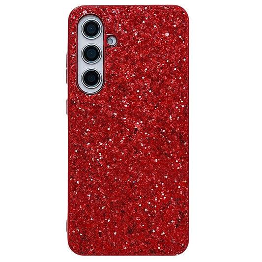 Galaxy S24 FE Schutzhülle – Funkelnde Glitzer-Rückseite
