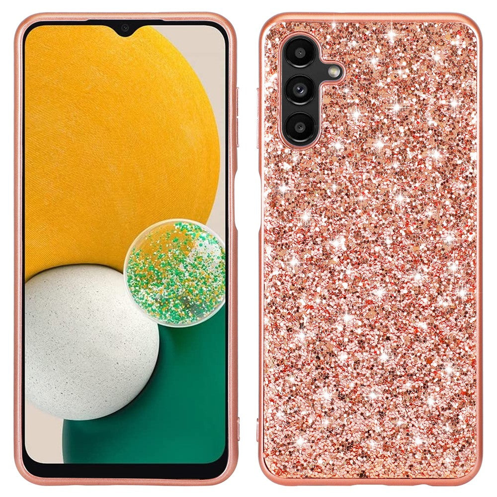 Galaxy A16 5G/4G Schutzhülle – Funkelnde Glitzer-Rückseite