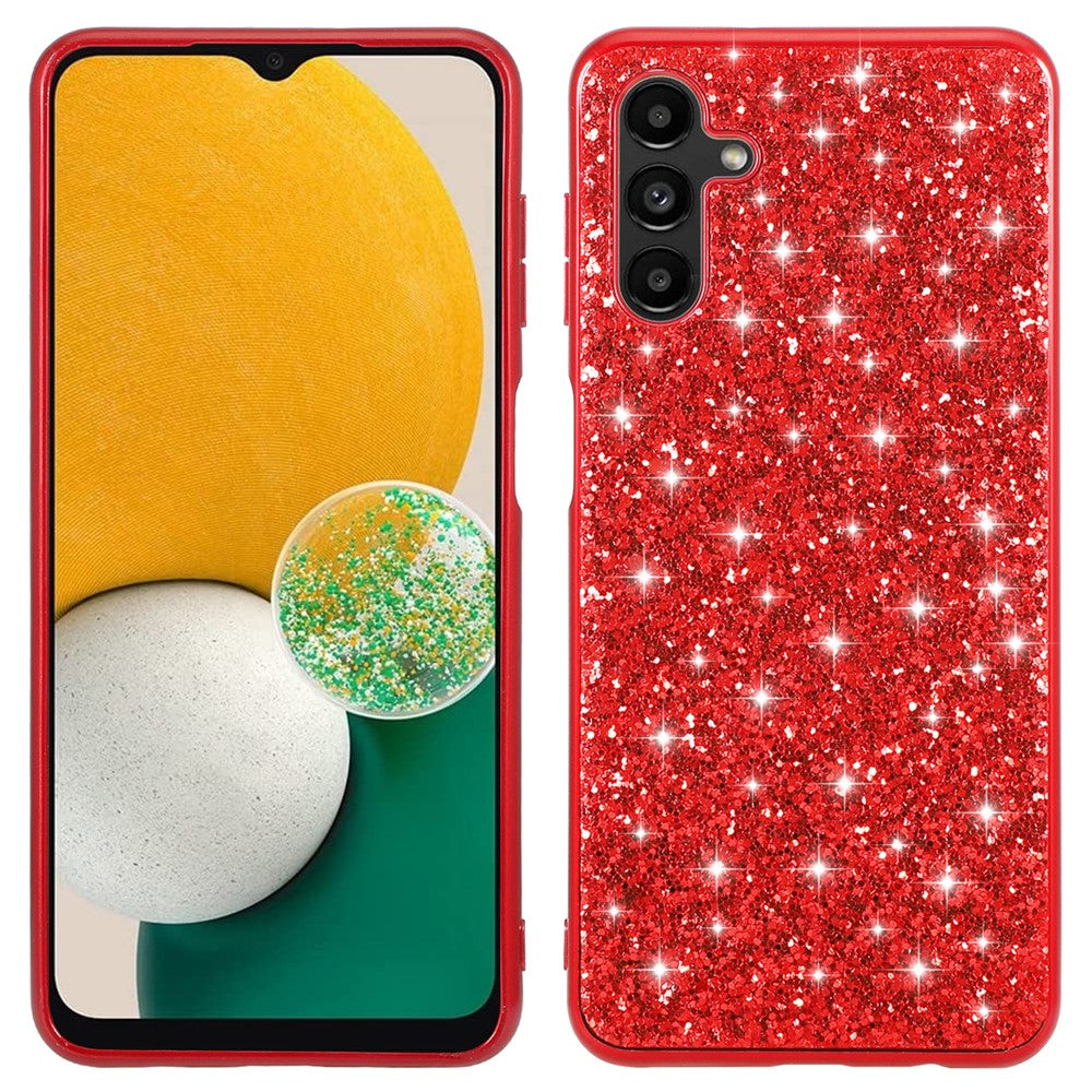 Galaxy A16 5G/4G Schutzhülle – Funkelnde Glitzer-Rückseite