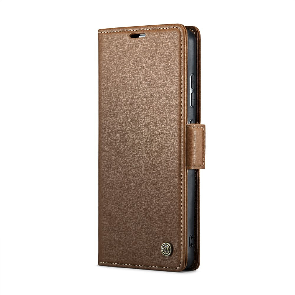 CASEME For Xiaomi 14T Leather Case  023 RFID Blocking 3 Card Slot Mobile Cover