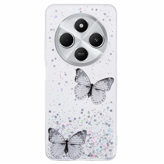 For Xiaomi Poco C75 4G / Redmi 14R 5G / Redmi 14C 4G Case Epoxy PVC Butterfly TPU Aesthetics Phone Cover