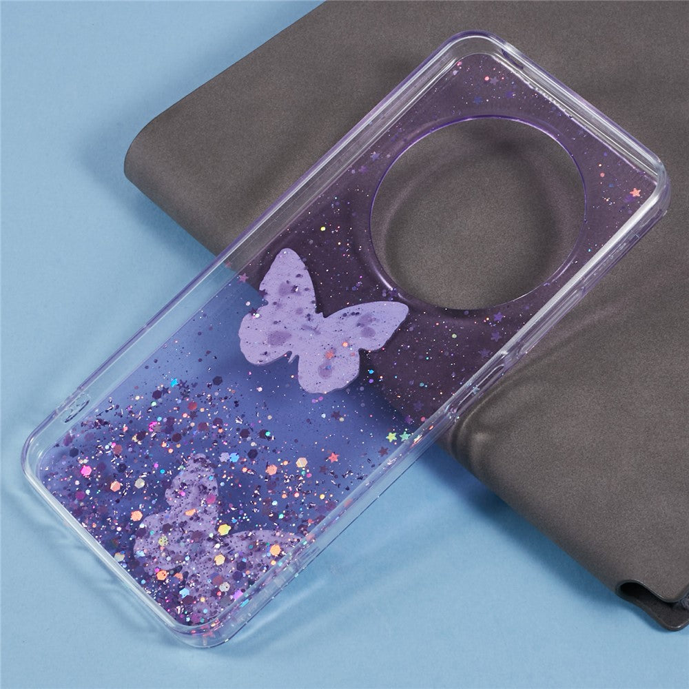 For Xiaomi Poco C75 4G / Redmi 14R 5G / Redmi 14C 4G Case Epoxy PVC Butterfly TPU Aesthetics Phone Cover