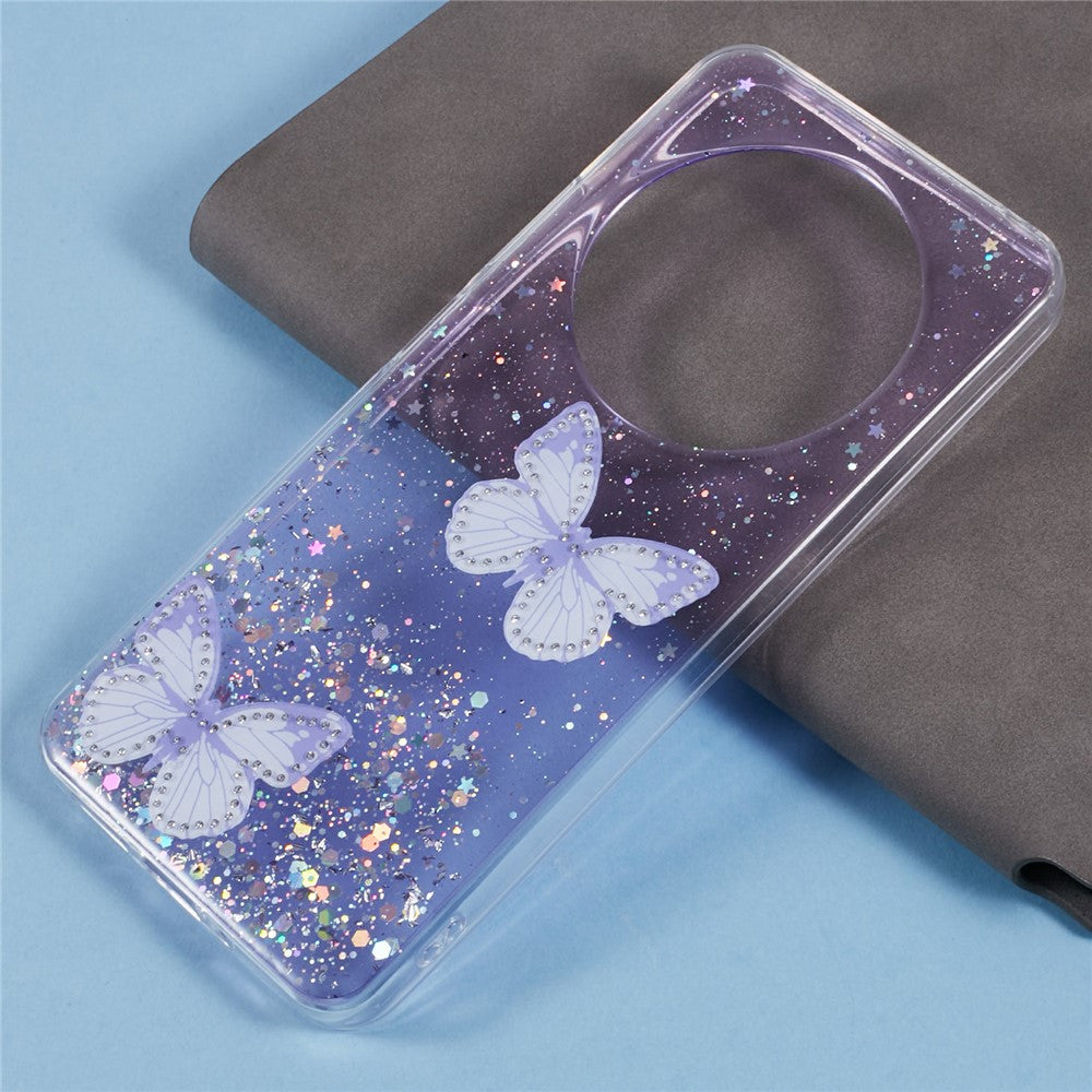 For Xiaomi Poco C75 4G / Redmi 14R 5G / Redmi 14C 4G Case Epoxy PVC Butterfly TPU Aesthetics Phone Cover