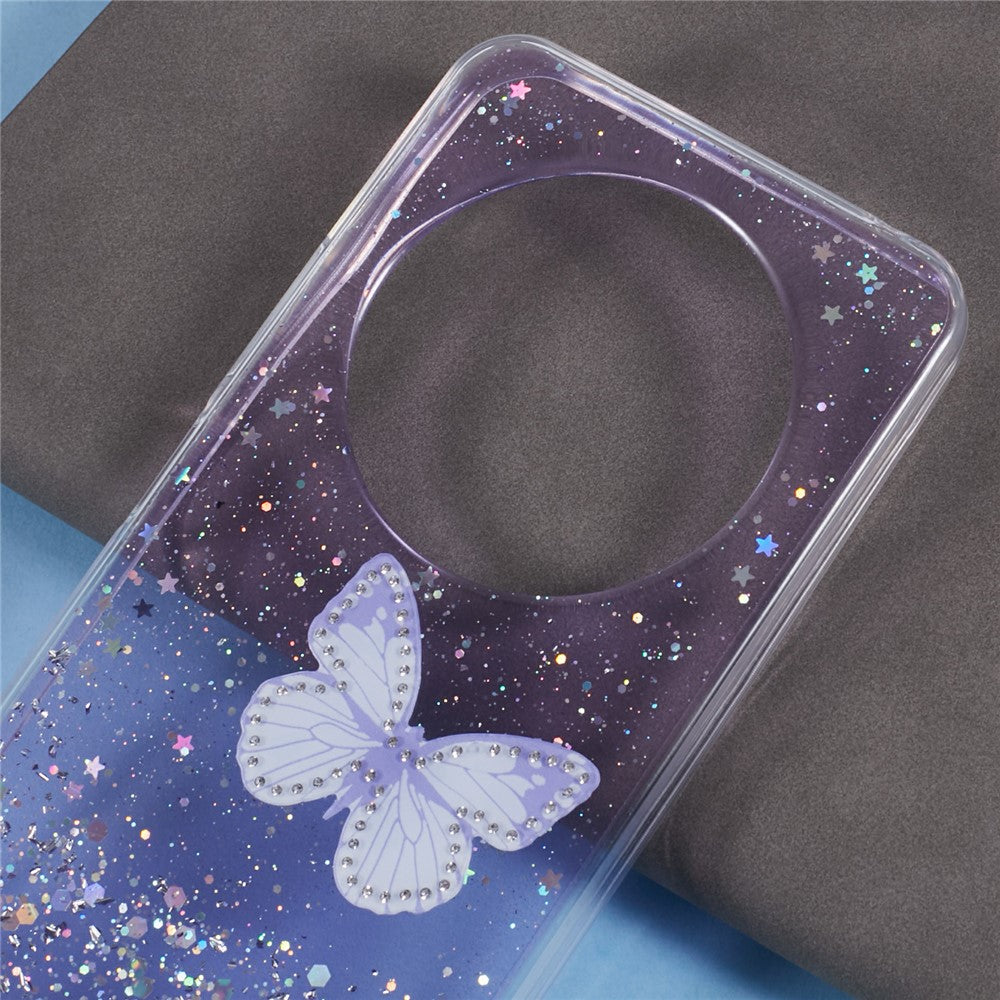 For Xiaomi Poco C75 4G / Redmi 14R 5G / Redmi 14C 4G Case Epoxy PVC Butterfly TPU Aesthetics Phone Cover