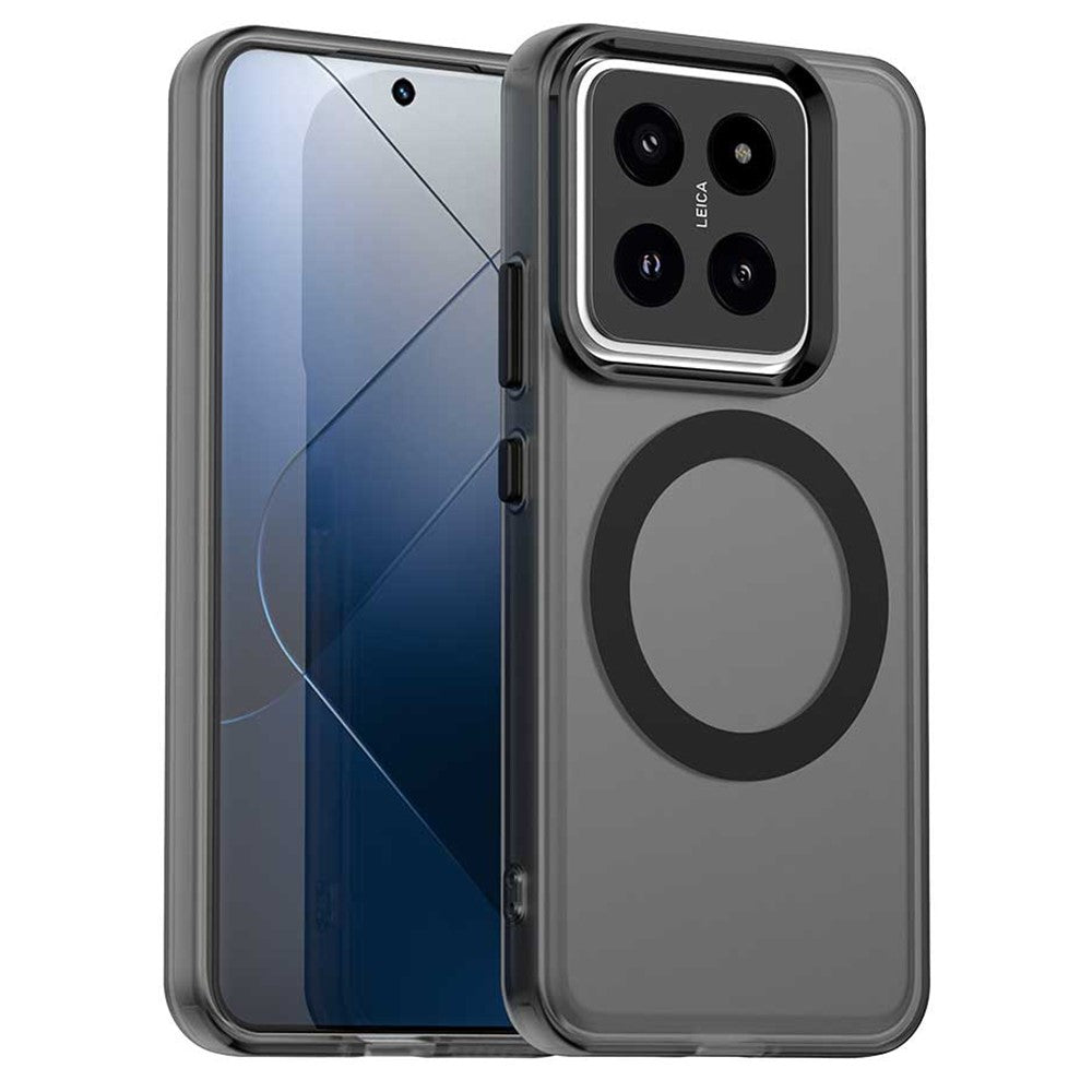 For Xiaomi 14 Pro Magnetic Case PC+TPU+PET Anti-Drop Phone Cover
