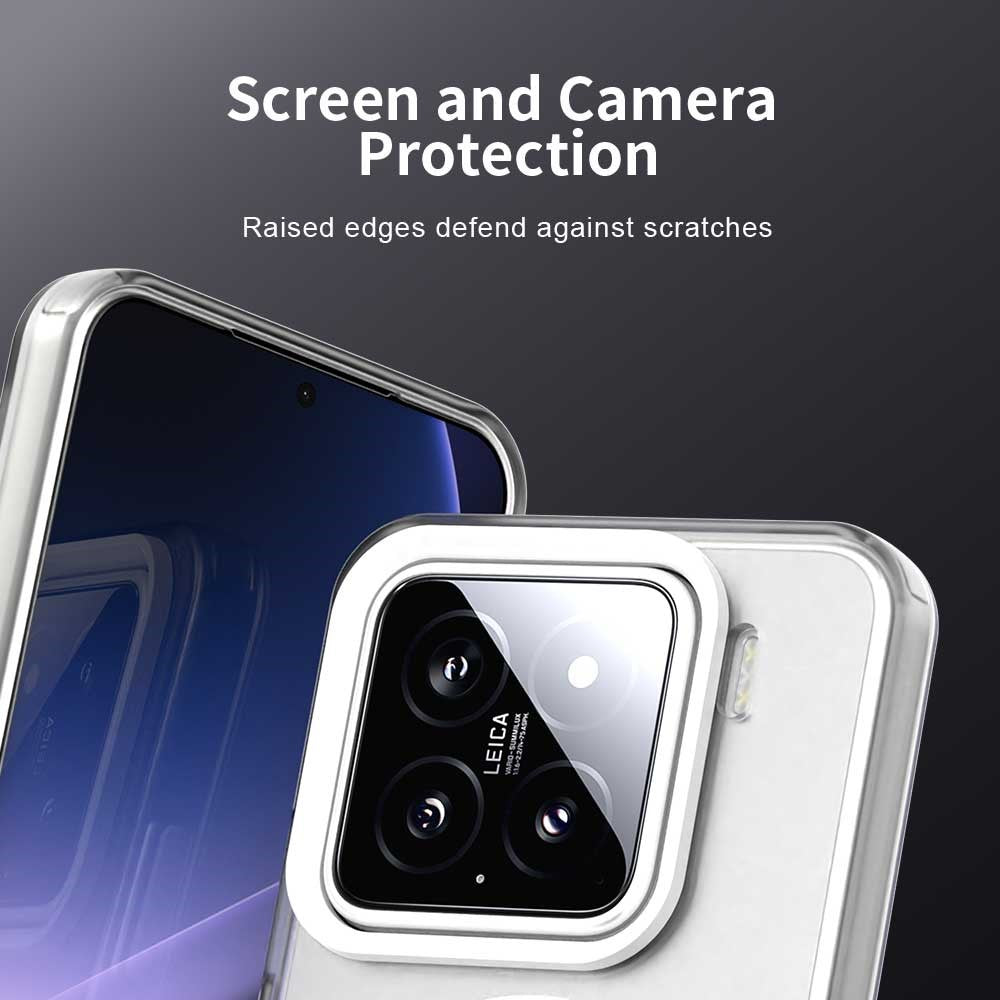 For Xiaomi 15 Magnetic Case PC+TPU+PET Anti-Drop Phone Cover