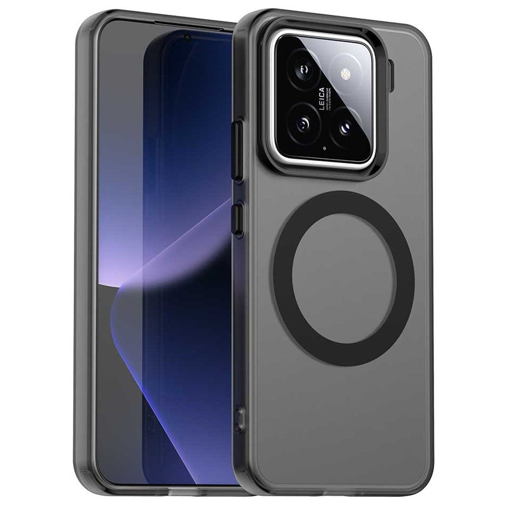 For Xiaomi 15 Magnetic Case PC+TPU+PET Anti-Drop Phone Cover