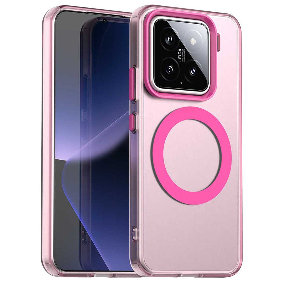 For Xiaomi 15 Magnetic Case PC+TPU+PET Anti-Drop Phone Cover