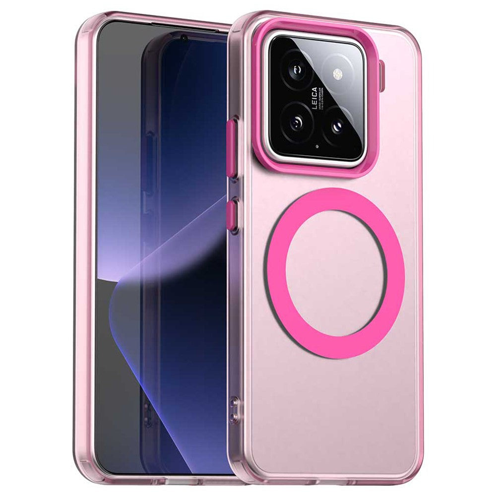 For Xiaomi 15 Pro Magnetic Case PC+TPU+PET Anti-Drop Phone Cover