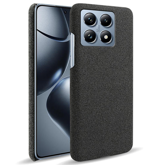 Xiaomi 14T Pro Handyhülle – mit Stoffstruktur, kratzfest, schützende PC