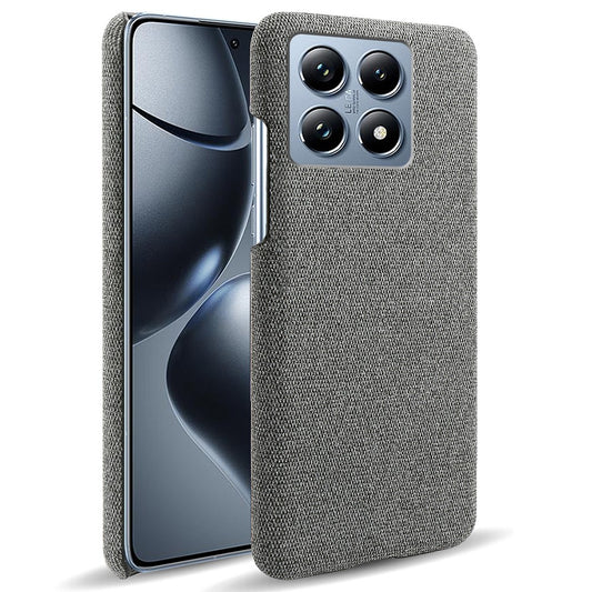 Xiaomi 14T Pro Handyhülle – mit Stoffstruktur, kratzfest, schützende PC