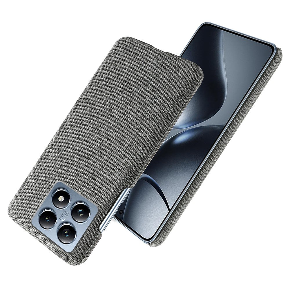 For Xiaomi 14T Pro Case Cloth Texture Anti-Scratch Protective PC Phone Cover