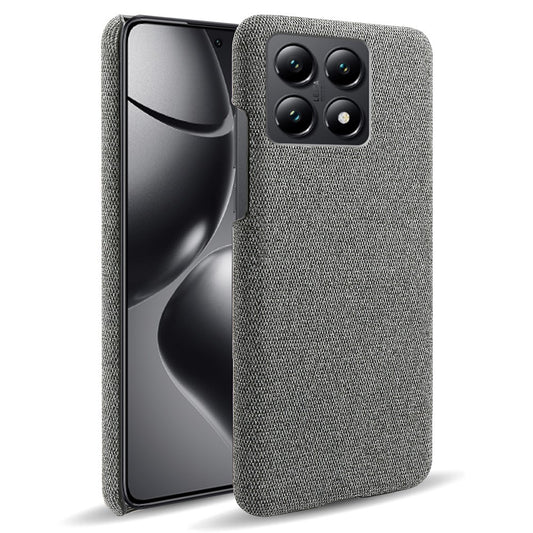 Xiaomi 14T Handyhülle – mit Stoffstruktur, kratzfest, schützende PC-Rückseite
