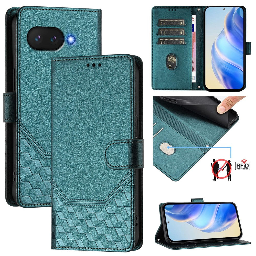 Pixel 9a Lederhülle mit Riemen & RFID-Schutz