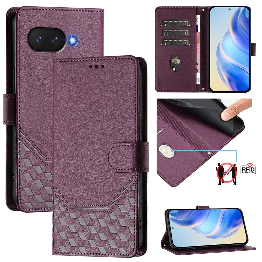 Pixel 9a Lederhülle mit Riemen & RFID-Schutz