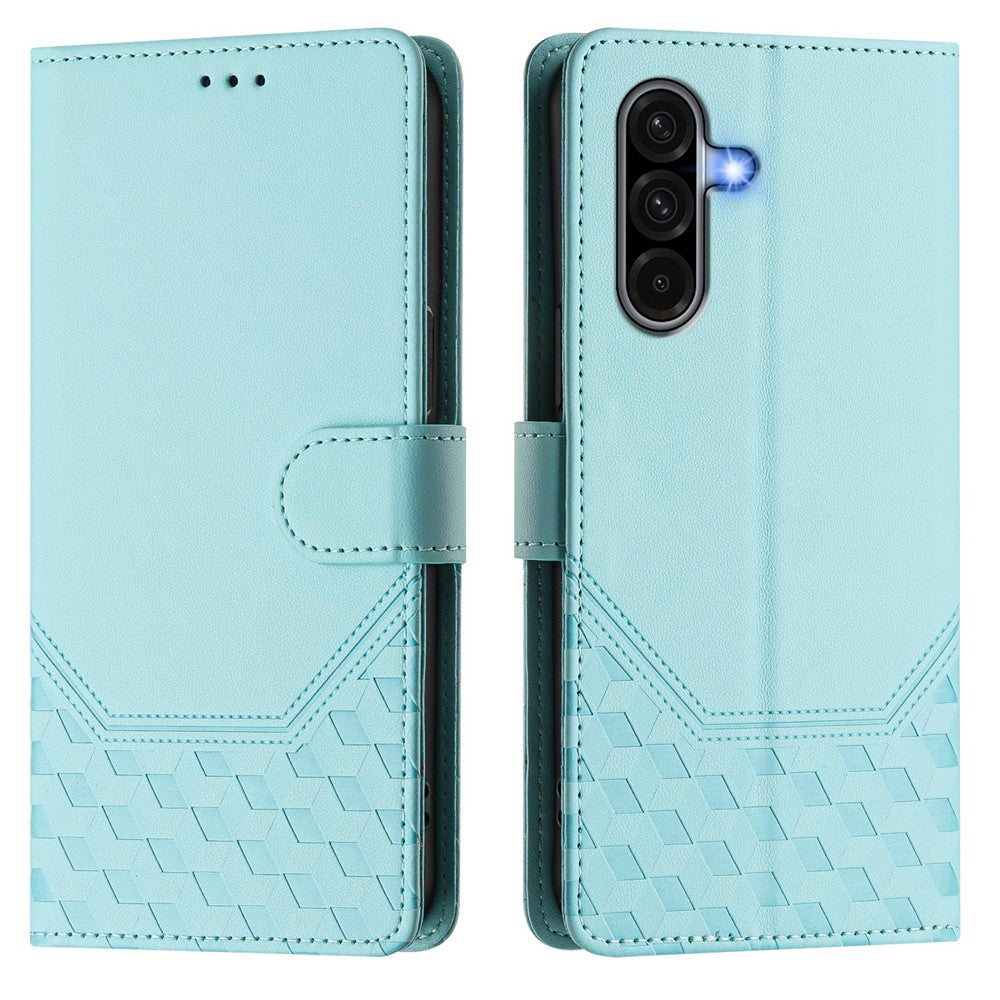 Galaxy A36 5G Lederhülle mit Riemen & RFID-Schutz