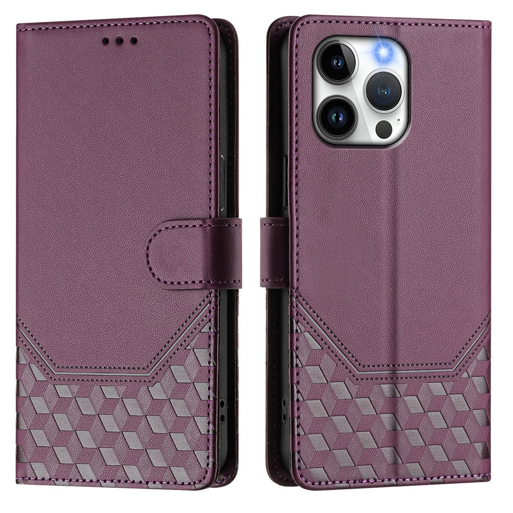 iPhone 15 Pro Max Lederhülle mit Riemen & RFID-Schutz