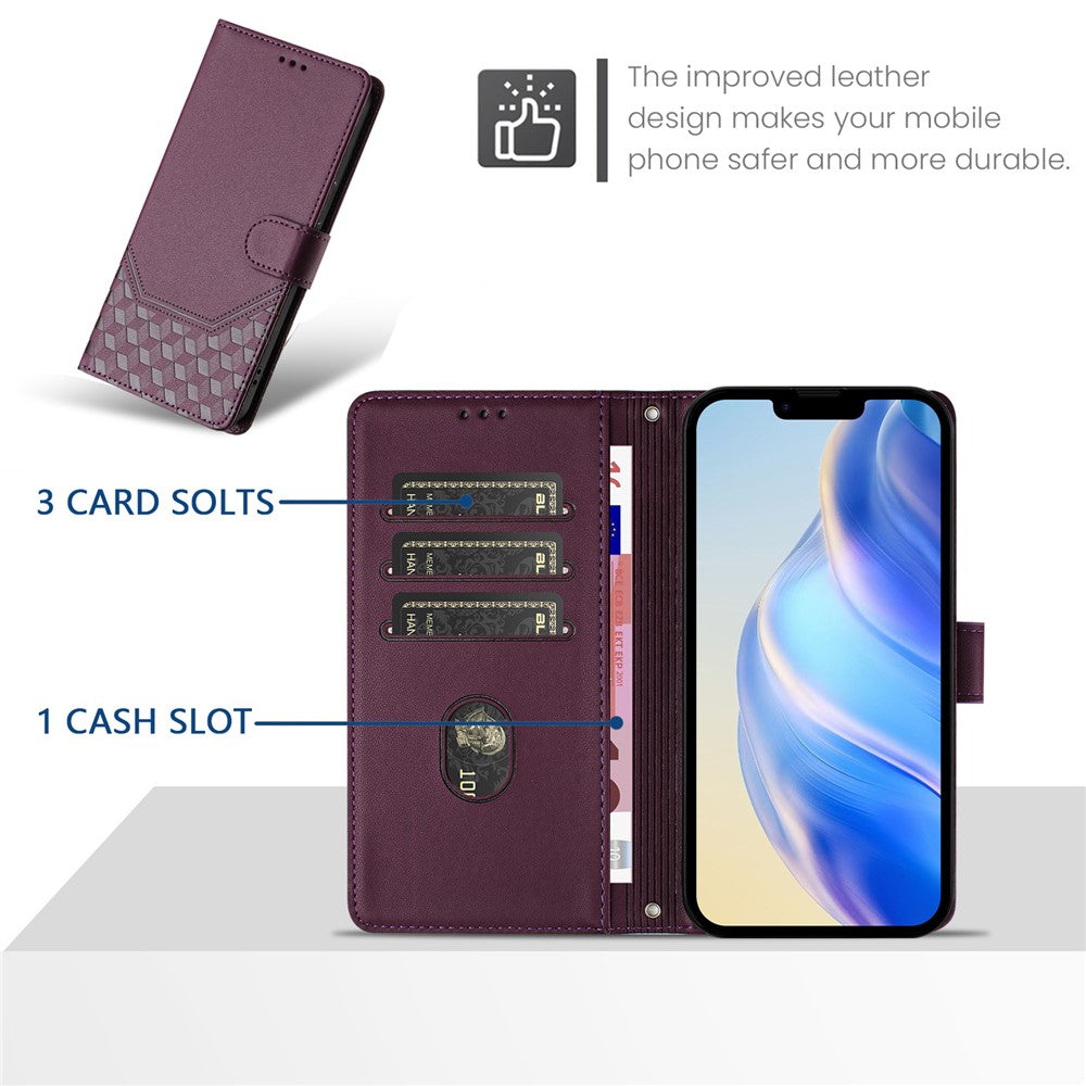 iPhone 15 Pro Max Lederhülle mit Riemen & RFID-Schutz