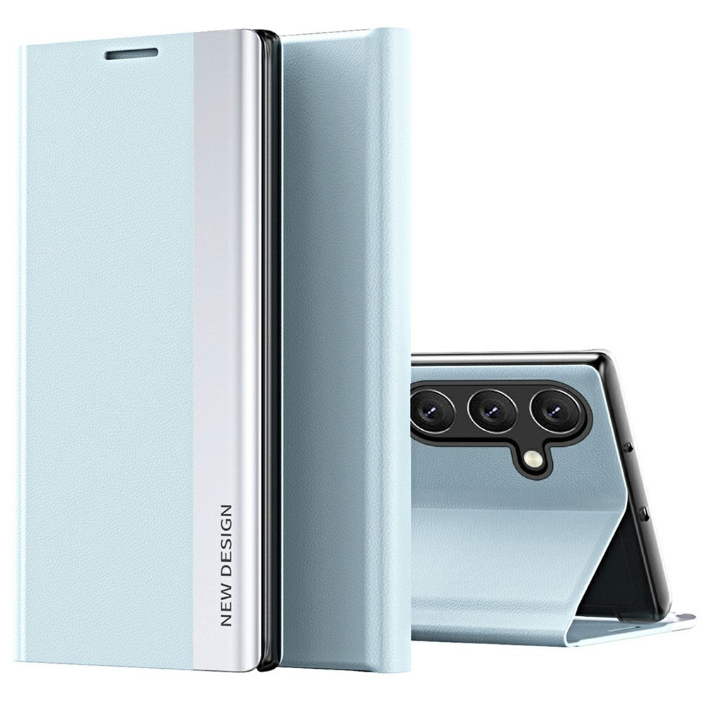 Galaxy S25 Klappbare Hülle – elegant, stoßfest, mit Ständer & galvanisierter Oberfläche