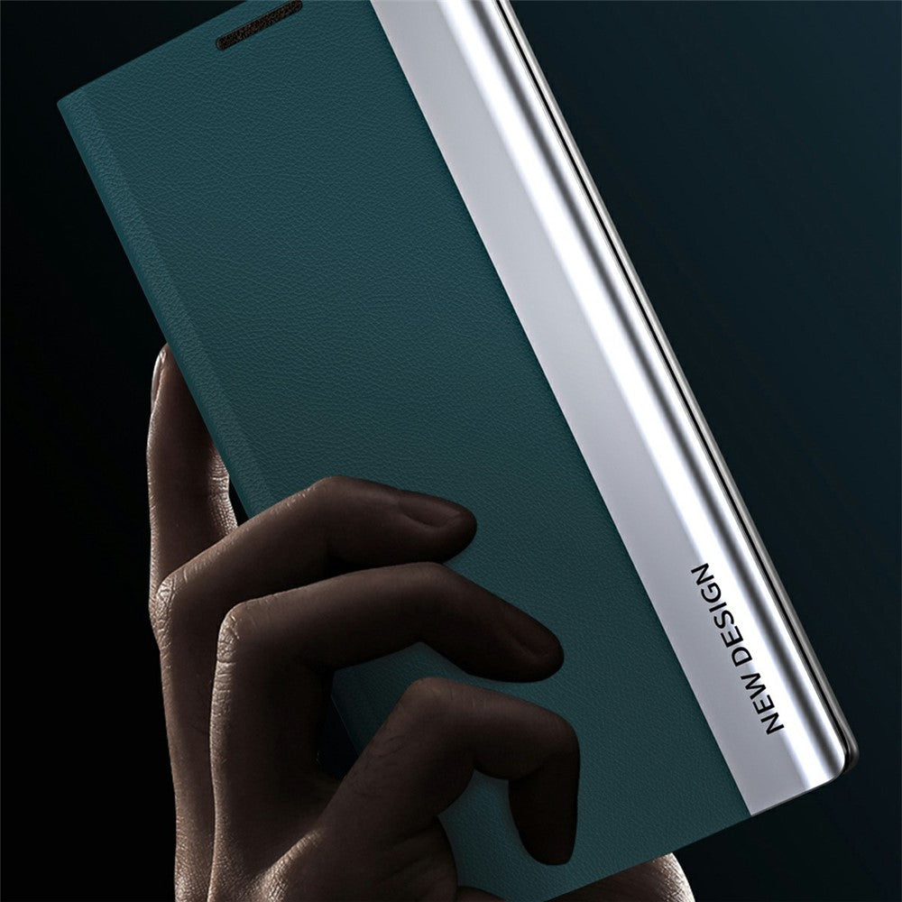 Galaxy S25 Klappbare Hülle – elegant, stoßfest, mit Ständer & galvanisierter Oberfläche