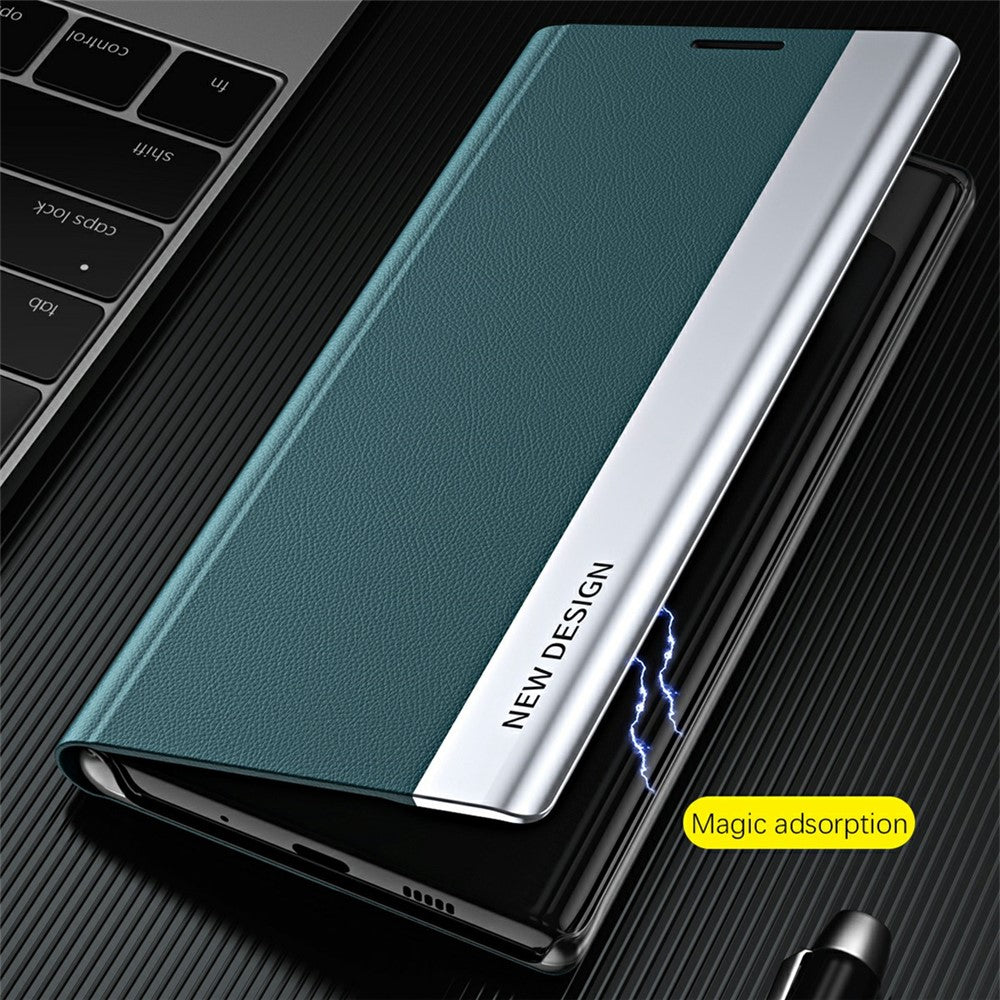 Galaxy S25 Plus Klappbare Hülle – elegant, stoßfest, mit Ständer & galvanisierter Oberfläche