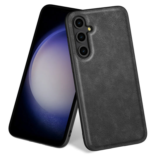 Galaxy A36 5G Lederhülle – stoßfest & einfarbig