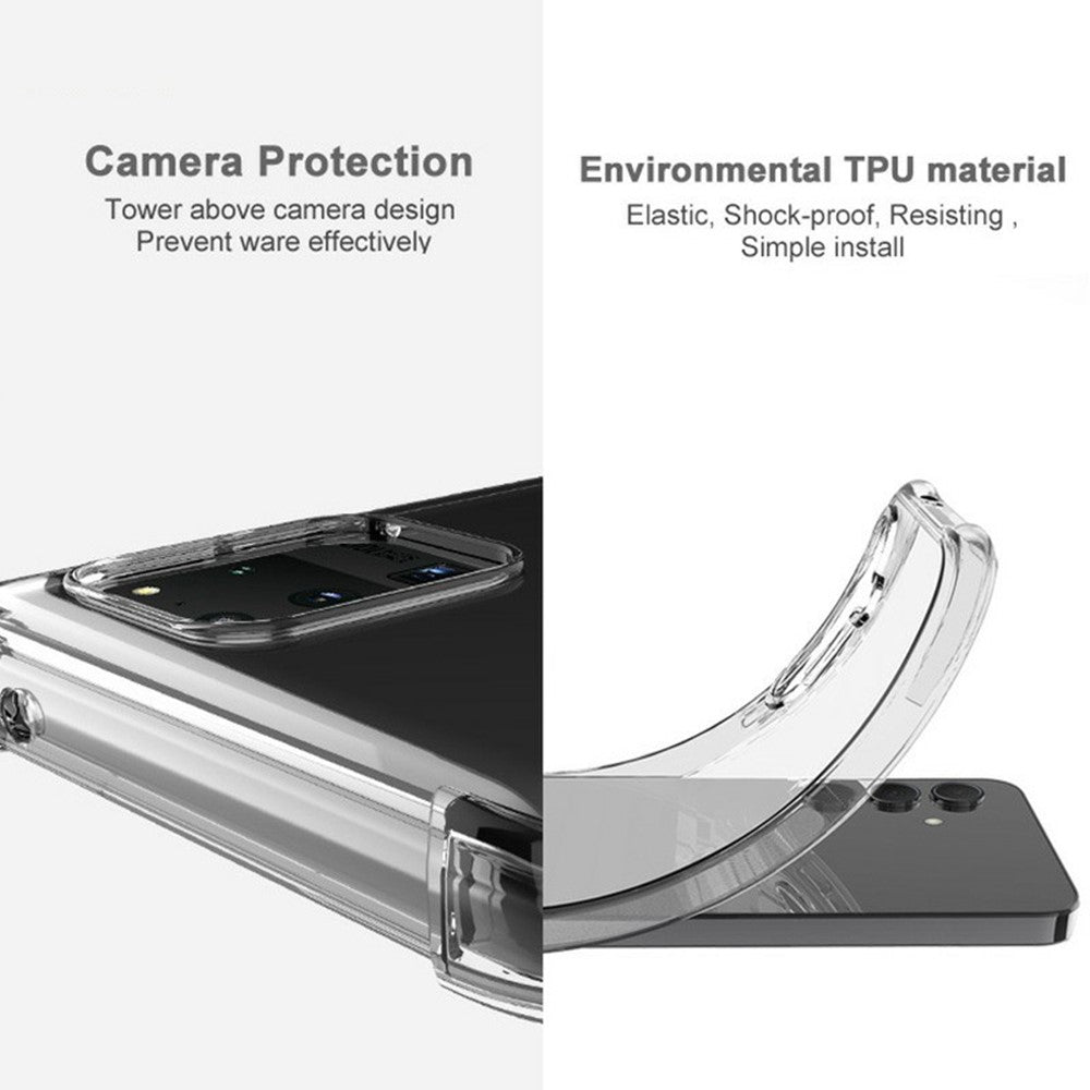 IMAK For Xiaomi 15 Pro Case TPU Phone Cover Airbag Shockproof Protection