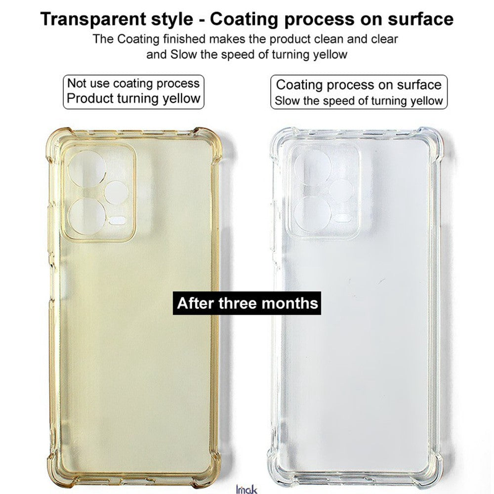 IMAK For Xiaomi 15 Pro Case TPU Phone Cover Airbag Shockproof Protection