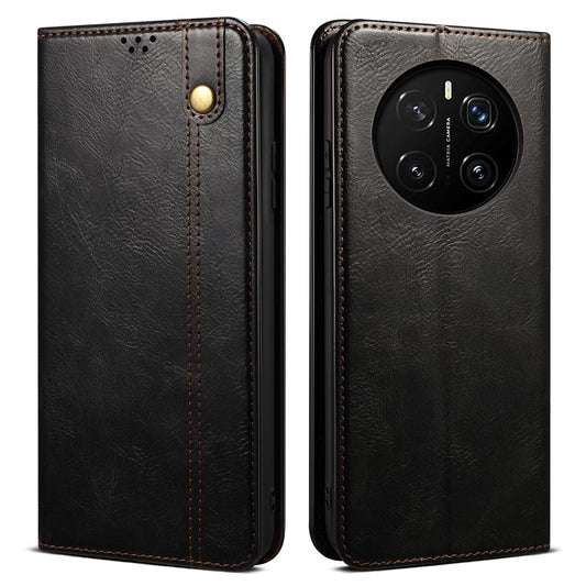 Honor Magic7 Pro 5G Wallet-Handyhülle – Crazy Horse Textur Waxy Leder Standfunktion
