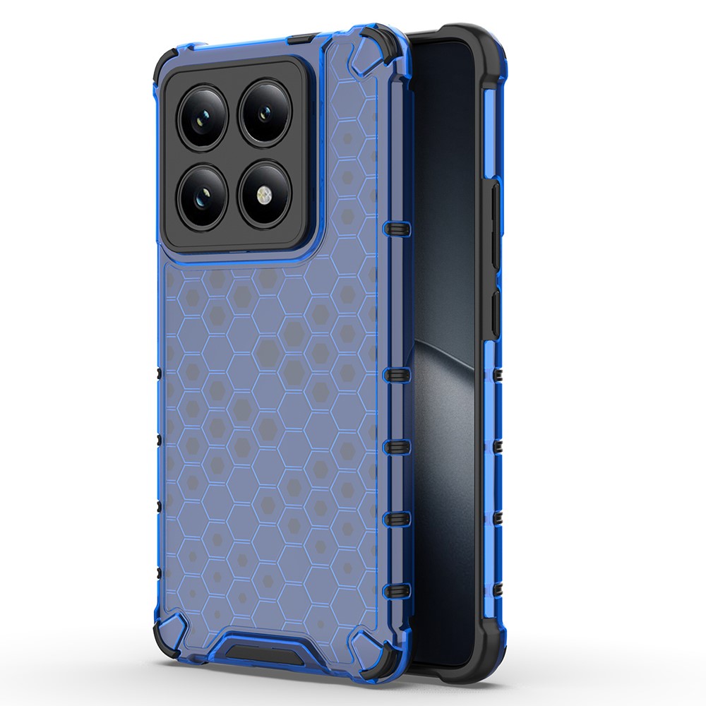 For Xiaomi 14T Pro Case PC+TPU Phone Cover Honeycomb Shape