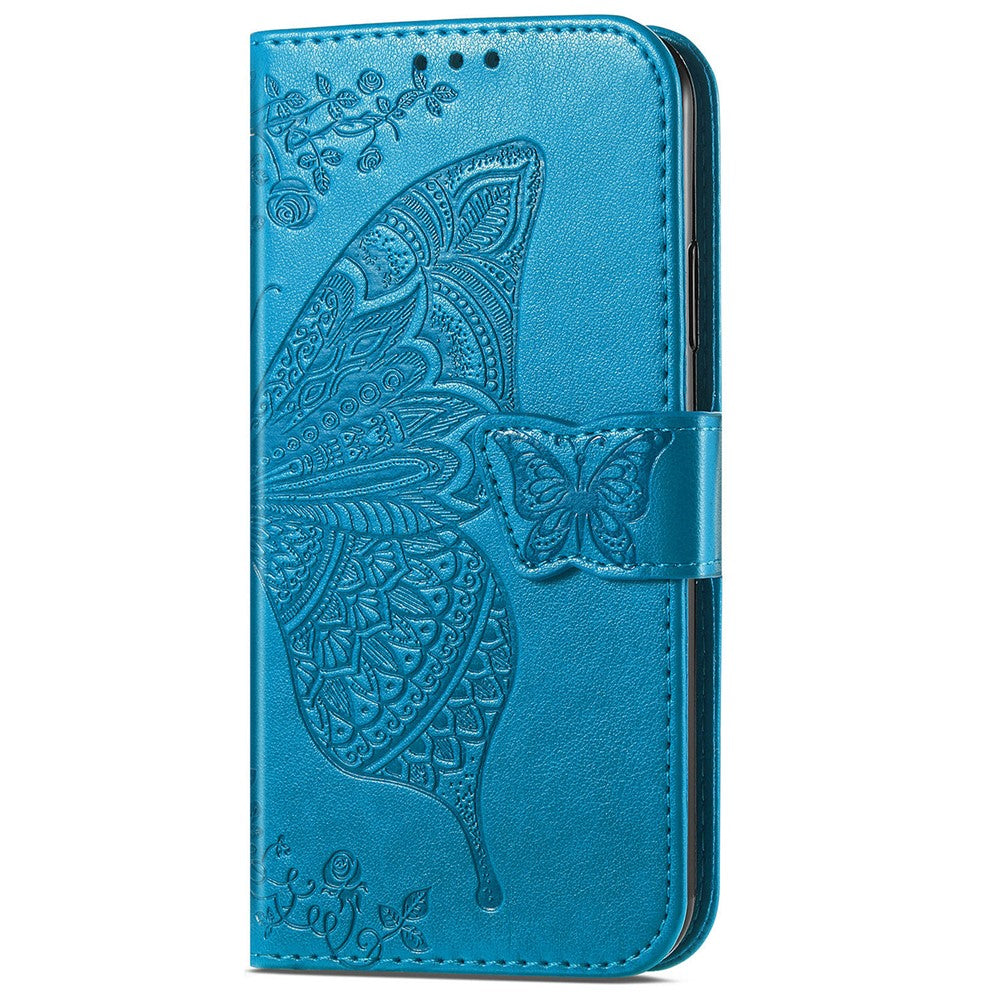 For Xiaomi Redmi Note 14 Pro+ 5G Case PU Leather Wallet Phone Cover Butterfly Pattern
