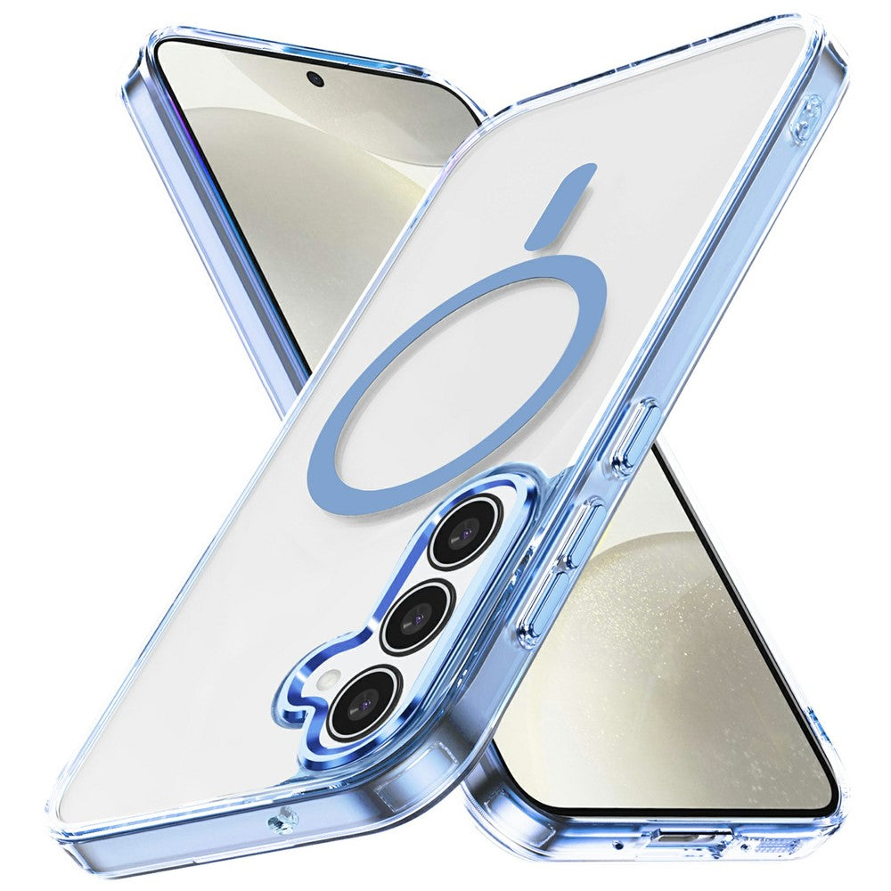 Galaxy S24 FE Magnet-Hülle – Transparent & Kratzfest