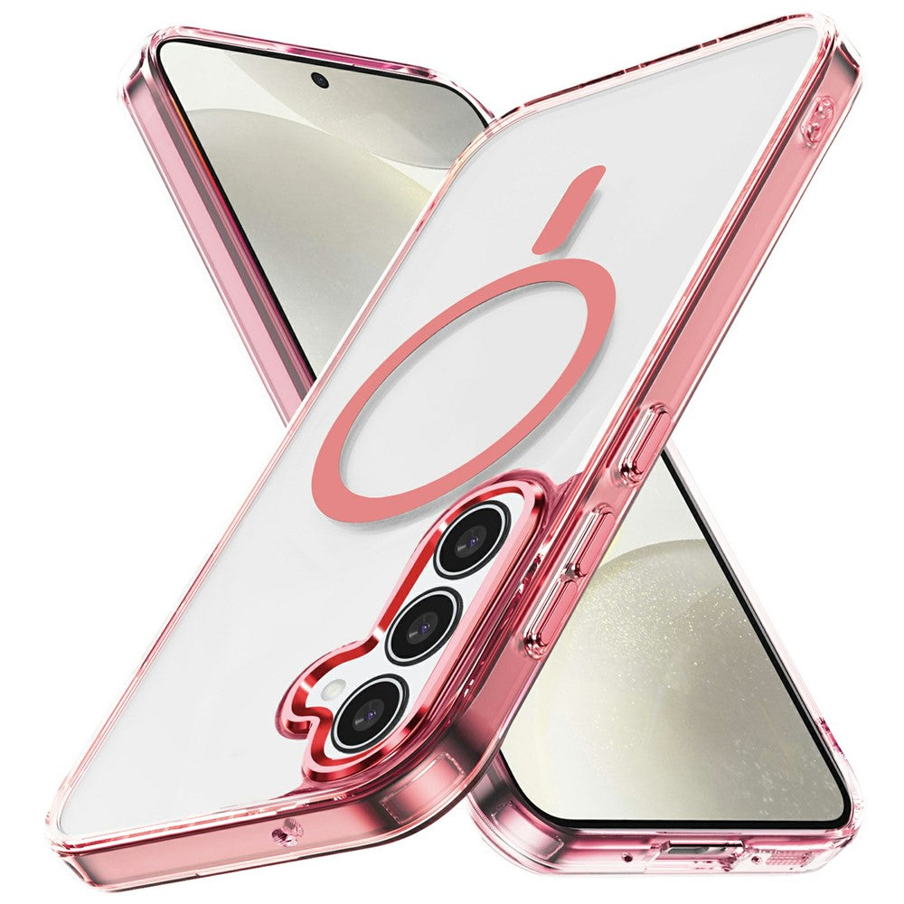 Galaxy S24 FE Magnet-Hülle – Transparent & Kratzfest