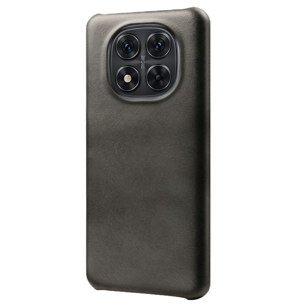 For Xiaomi Redmi Note 14 Pro 5G / Poco X7 5G Case Calf Texture PU Leather Hard PC Protective Phone Cover