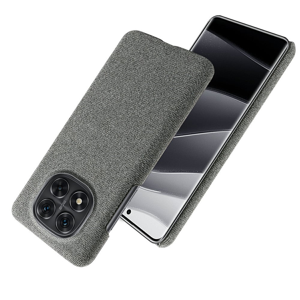 For Xiaomi Redmi Note 14 Pro 5G / Poco X7 5G Phone Case Cloth Texture Anti-Scratch Protective PC Back Cover