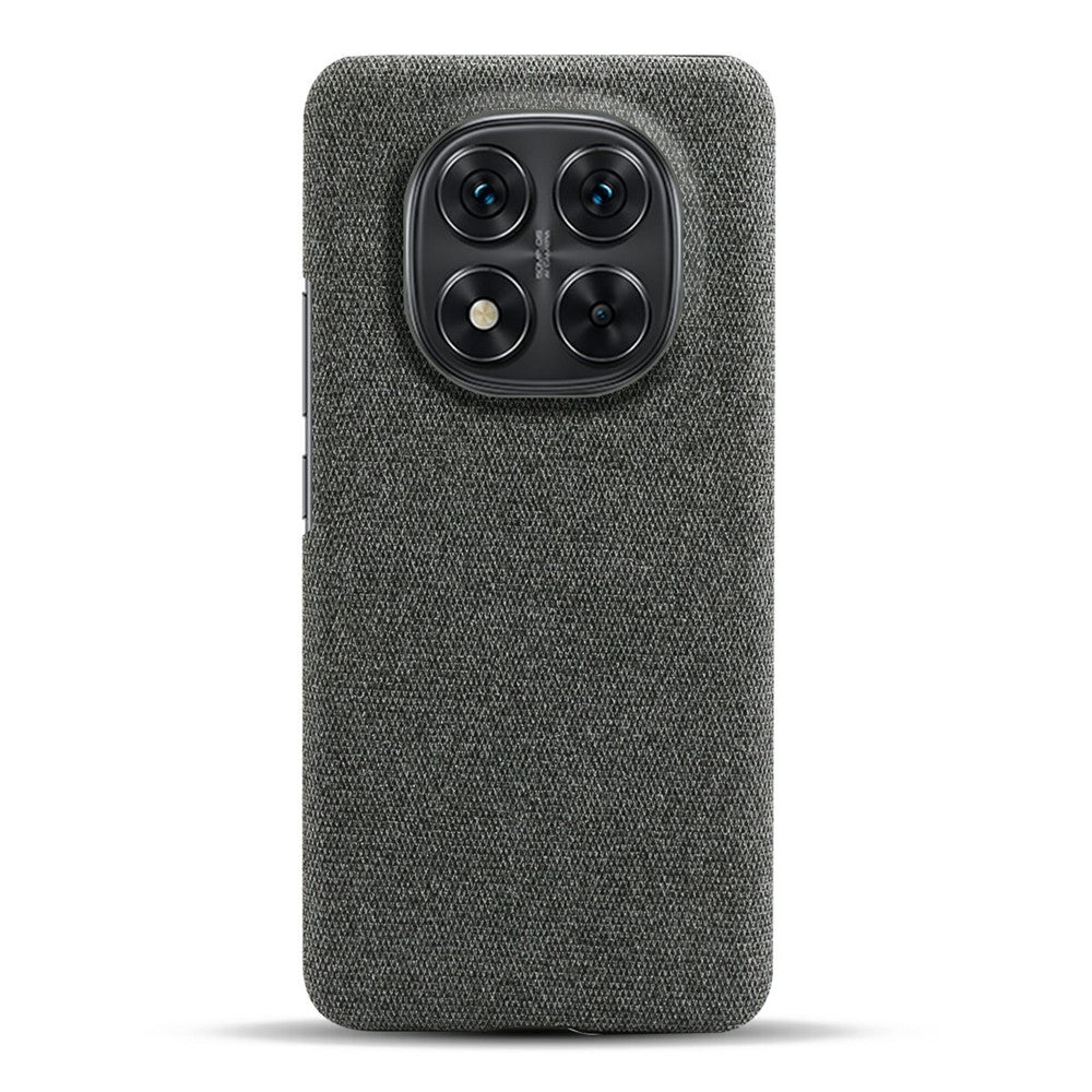 For Xiaomi Redmi Note 14 Pro 5G / Poco X7 5G Phone Case Cloth Texture Anti-Scratch Protective PC Back Cover