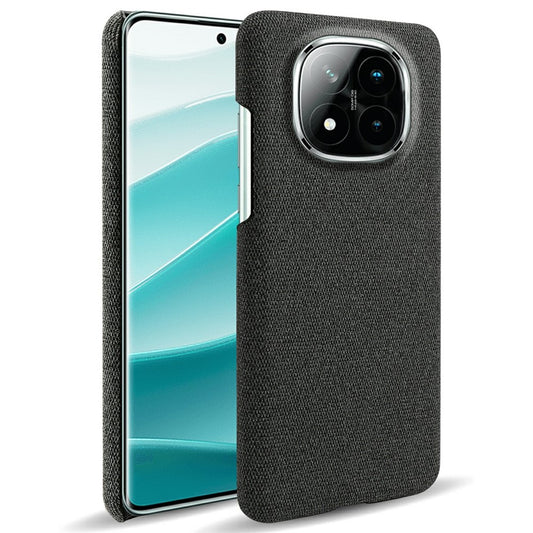 Xiaomi Redmi Note 14 Pro+ 5G Handyhülle – mit Stoffstruktur, kratzfest, schützende PC-Rückseite