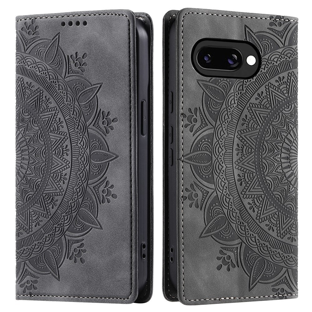 Pixel 9a Wallet-Hülle – Mit Magnetverschluss & Muster aufgedruckt