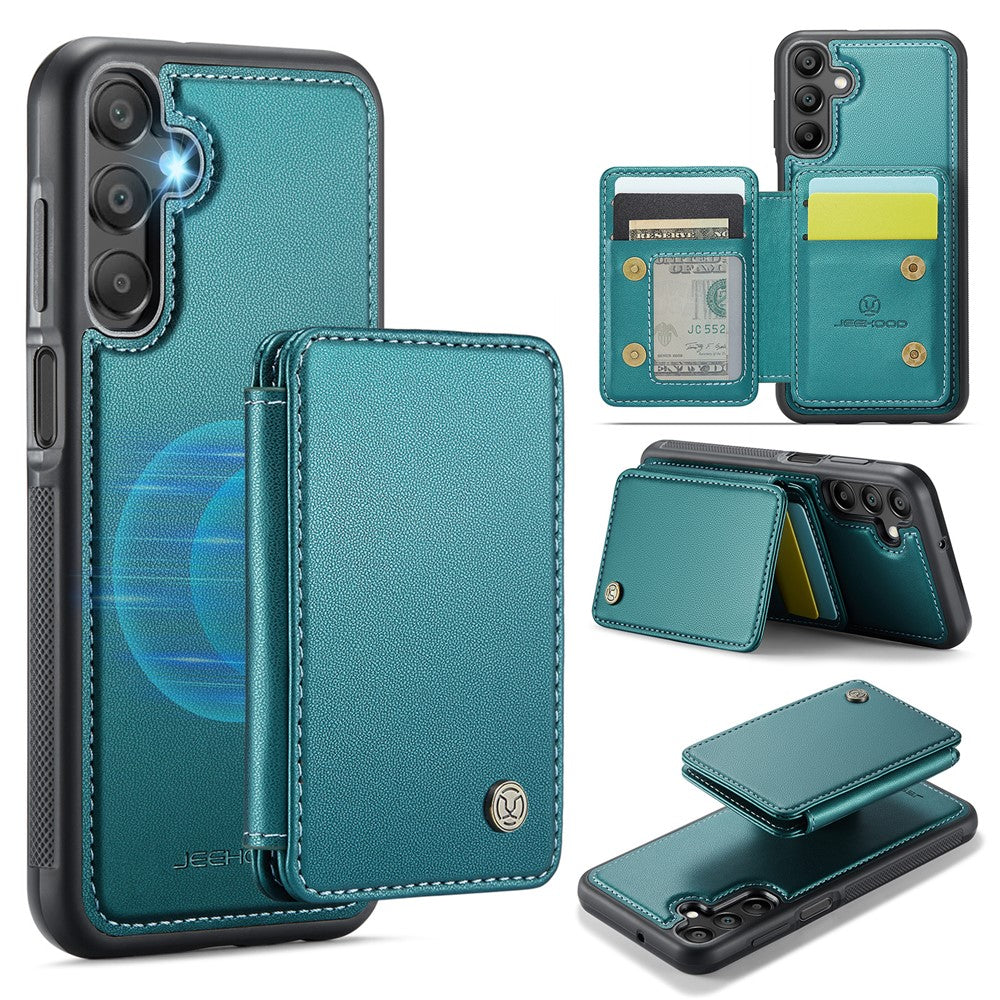 Galaxy A16 5G Leder-Handyhülle – Mit abnehmbarer magnetische Kartentasche