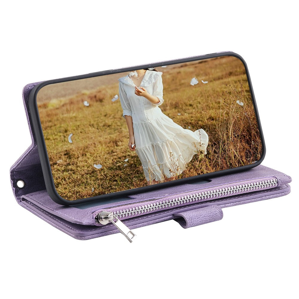 Style 005 For Xiaomi 15 Pro Wallet Case Rhombus Stitching Line PU Leather Phone Cover