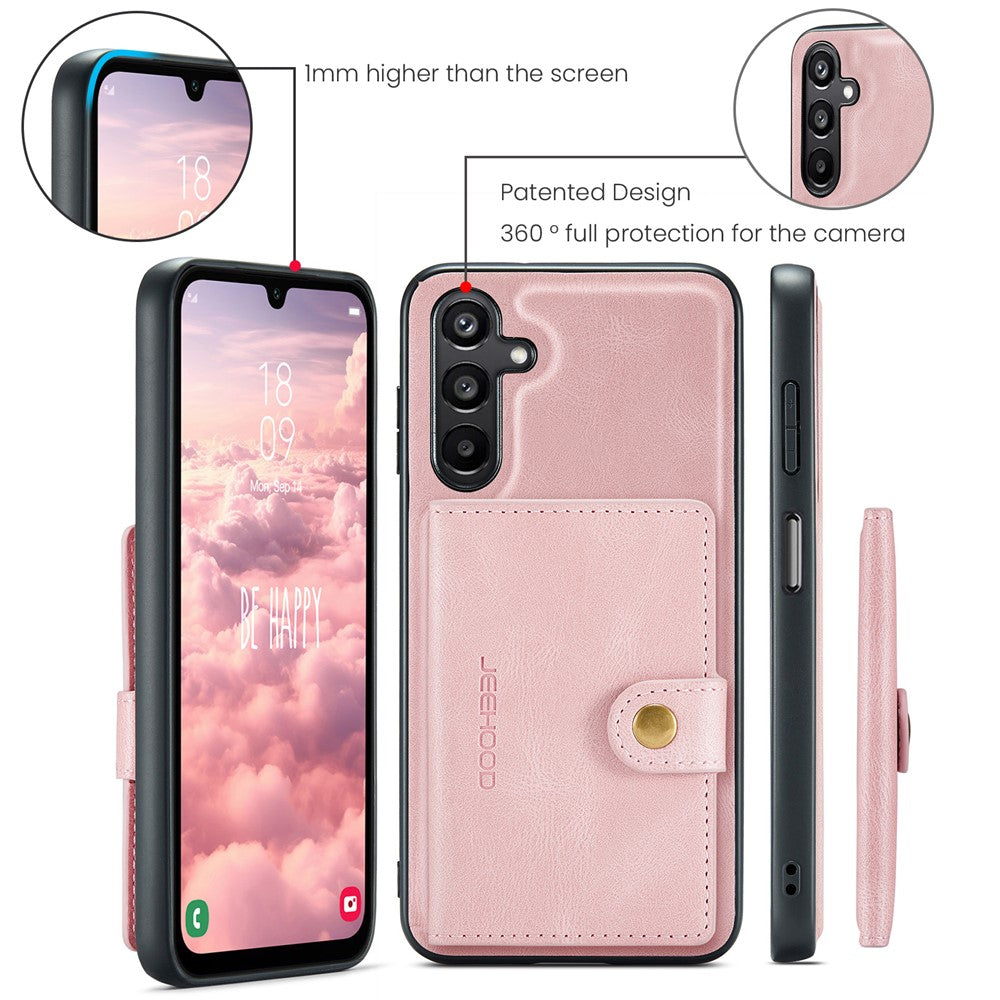 Galaxy A16 5G Leder-Hülle mit Kartentasche