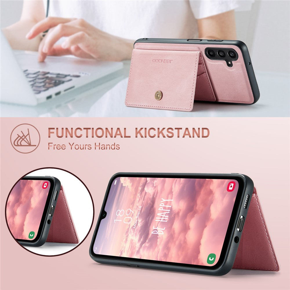 Galaxy A16 5G Leder-Hülle mit Kartentasche