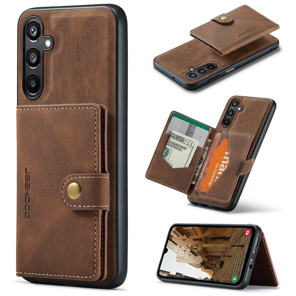 Galaxy A16 5G Leder-Hülle mit Kartentasche