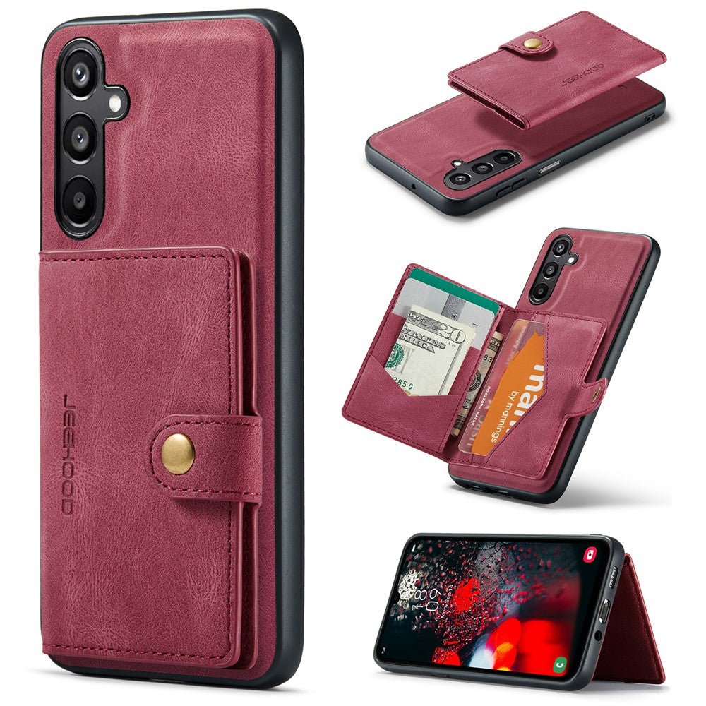 Galaxy A16 5G Leder-Hülle mit Kartentasche