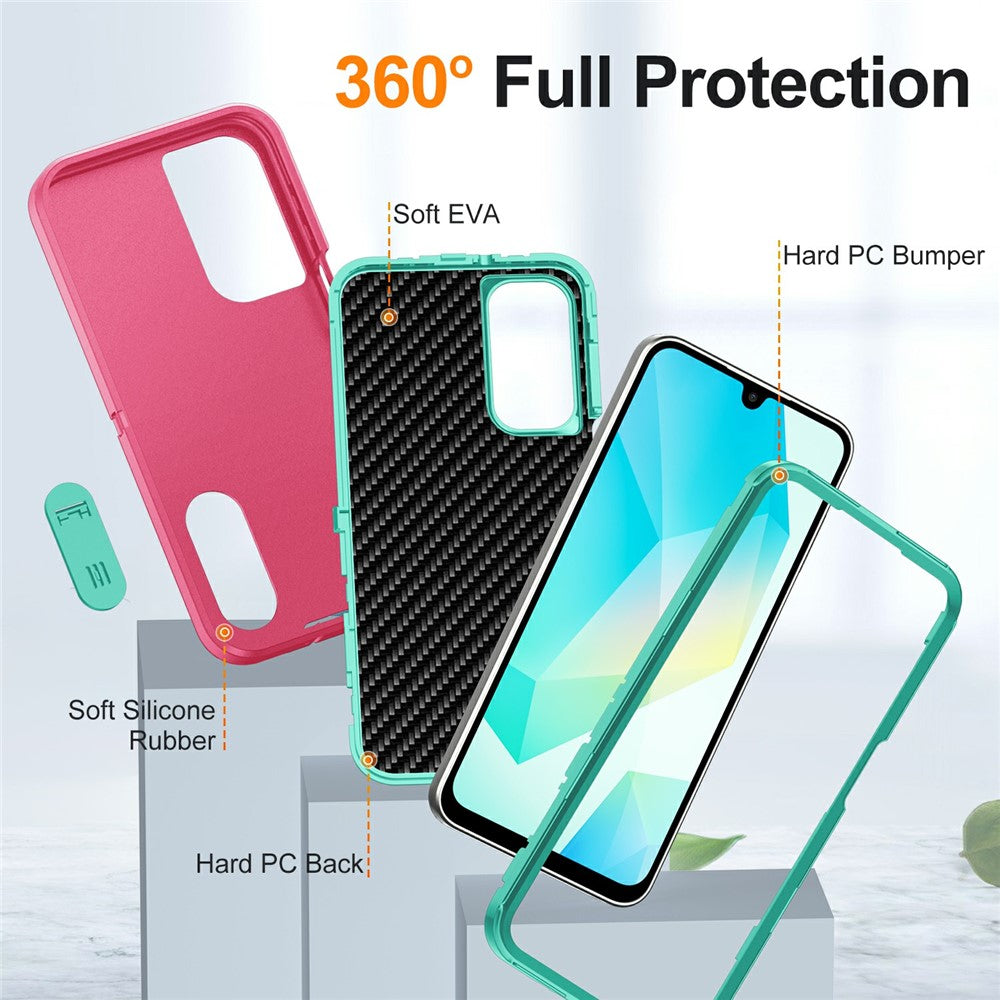 Galaxy A16 4G/5G Silikon-Hülle – Stoßfest & EVA 3-in-1-Design