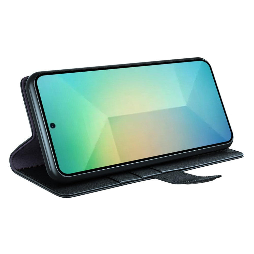 Galaxy S25 Echtleder Hülle mit Kartenfach