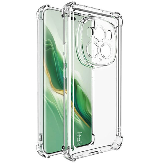 Honor Magic6 Pro 5G Transparente Handyhülle – Stoßfest an allen vier Ecken, TPU-Rückseite